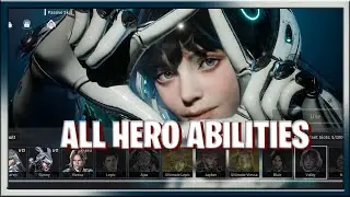 First Descendant All Hero Abilities With Ultimate Versions (No Commentary)