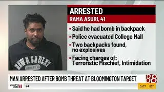 Man arrested after bomb threat at Bloomington Target