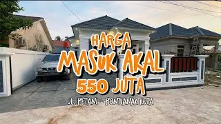 Rumah Murmer area Pontianak - Taman Mininya Estetik