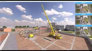 VR walkthrough of a Construction Site