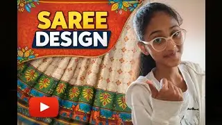 Saree design | Embroidery design |