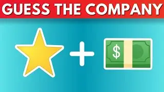Guess The Company by Emoji Challenge | Brand Emoji Quiz 🍎🍟
