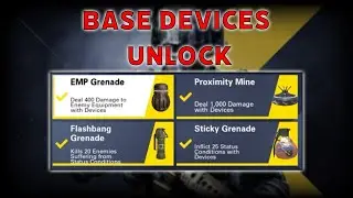 XDEFIANT - GUIDE TO UNLOCK ALL DEVICES CHALLENGES || EMP || FLASHBANG || PROXIMITY MINE || STICKY
