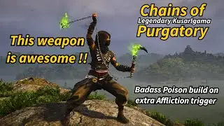 Assassin's Creed Shadows - Chains of Purgatory legendary Kusarigama