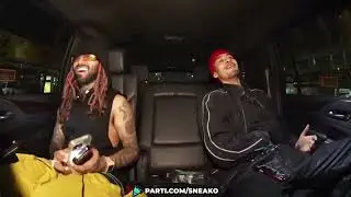 Lil Pump couldn&rsquo;t stop laughing after SNEAKO started impersonating Duke Dennis 😭💀