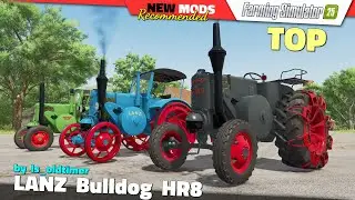 FS25 | LANZ Bulldog HR8 (by  ls_oldtimer) - Farming Simulator 25 Mods Review QHD