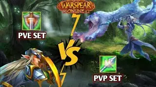 Battle of Elf - Beastmaster (PVP) VS Warden (PVE) ''Beastmaster OP Class ?''| Warspear Online