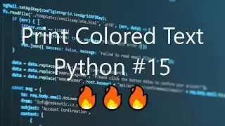 #15 Print Colored Text - Python Tips & Tricks | #CodePointer #Shorts 🔥