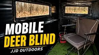 The Ultimate Mobile Deer Blind Trailer