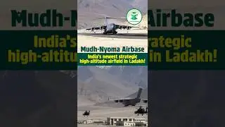🇮🇳✈️ Mudh-Nyoma Airbase &mdash; India&rsquo;s newest strategic high-altitude airfield in Ladakh!