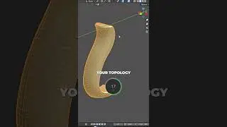 How to Get Perfect Quad Topology in ONE Click! 🔥 | Blender Tutorial #3dmodeling #blender #tutorial