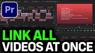 How To Link Multiple Offline Video Files At Once In Premiere Pro (Media Offline Adobe Premiere Pro)