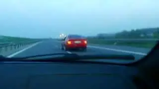 BMW E36 330i 240 HP SOFT VS. M3 E36 321 HP red