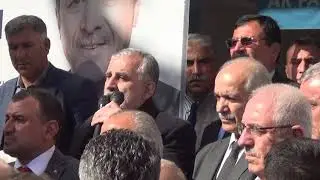 AK Parti Midyat Belediye Başkanı Şehmus Nasıroğlu ve Veysi Şahin Seçim Çalışmaları