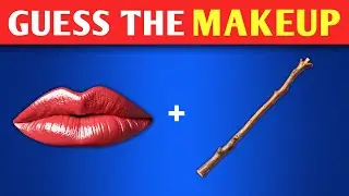 Can You GUESS THE MAKE-UP By EMOJI😝 | Emoji Quiz 