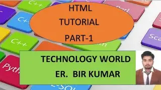 HTML Tutorial for beginners in Hindi (With Notes)|Part-1|Technology world classes