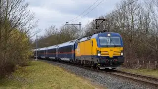 Nieuwe OBB Siemens Vectrain Nightjet DANI en NS Vectron rijden testritten in Limburg & Duitsland!