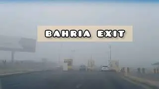 FOG IN BAHRIA TOWN KARACHI  25 NOV 2021