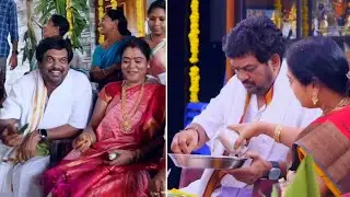 Puri Jagannadh & His Wife Visuals @  A Family Function | Akash Puri | Manastars