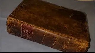 This book is from 1790 | ASMR