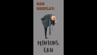 Bad Cosplay: Minions - Gru #shorts