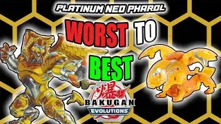 EVERY Platinum Neo Pharol RANKED From WORST to BEST | Bakugan Evolutions