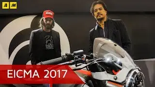 Keanu Reeves: Arch Motorcycle ad EICMA 2017 [SOTTOTITOLI]