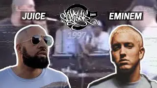 Eminem vs. Juice | Legendary 1997 Scribble Jam Battle with BTS Footage