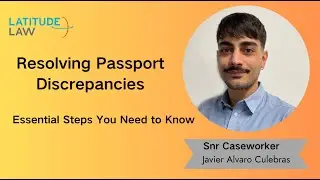 Resolving Passport Discrepancies｜UK passport correction｜Passport discrepancy｜British passport issues