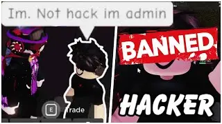 HE HACKED AND WE GOT THEM BANNED || 🔪Survive The Killer