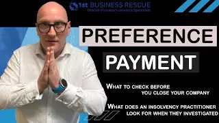 PREFERENCE PAYMENTS