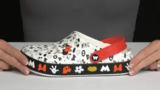 Crocs Kids Mickey&reg; Off Court Clog (Little Kid/Big Kid) SKU: 9883696