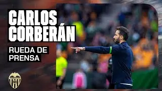 RUEDA DE PRENSA DE CARLOS CORBER&Aacute;N POSTERIOR AL REAL BETIS - VALENCIA CF