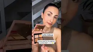 Viral Latte Makeup trend with Mellow cosmetics! 💗 #makeuptutorial #lattemakeup