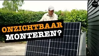Zonnepanelen Verticaal? Zo Maak Je Zelf Onzichtbare Beugels