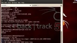 EXPLOIT WINDOWS 7, WINDOWS 8 USING BACKTRACK LINUX