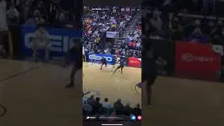 Dj Wagner makes Bronny James fall 🥶🥴 #djwagner #bronnyjames