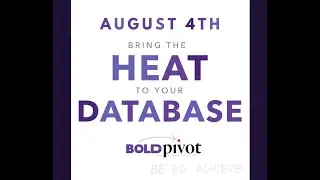 MAPS VP Monica Reynolds & August 4th BOLD Pivot