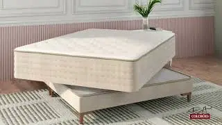 Colch&oacute;n Nasa Gel con tecnolog&iacute;a Memory y espuma viscoel&aacute;stica D45 NASA | Bed Home