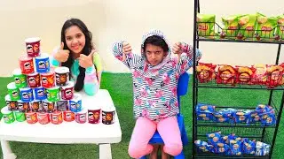 قصة شفا و بياعة الشيبس الشريرة