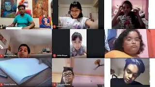 ONLINE LIVE CLASS on Google Meet | How to Draw Village Scenery