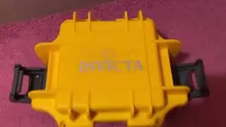 Invicta One Slot Yellow Watch Collector Box IPM10 Review, Great watch case