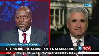Trump taking anti-malaria medication
