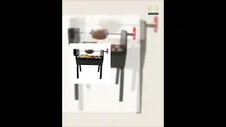 Expert grill charcoal portable rotisserie bbq grill