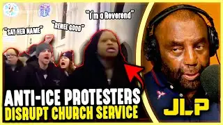 Anti-ICE Protesters DISRUPT Church Service in Minneapolis | JLP Reacts