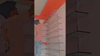 contact for aluminum glass rack 🤯👀 #glassing #cutglass #aluminium #glassart #trending #shorts #triks