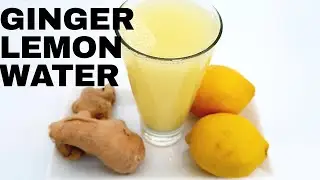 HOW TO MAKE GINGER LEMON DETOX WATER || LOSE BELLY FAT || LOSE WEIGHT FAST