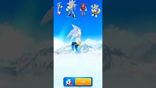 Sonic 🆚 Knuckle 🆚 Silver 🆚 Miles Per Hour [tails] Gameplay - Who Is Best?🤔#short