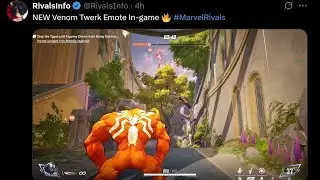 Venoms New Emote Goes Hard (Marvel Rivals News)