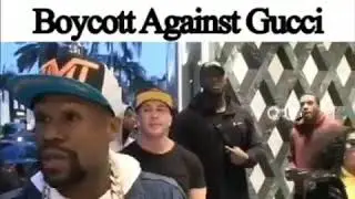 Floyd Mayweather on GUCCI BOYCOTT